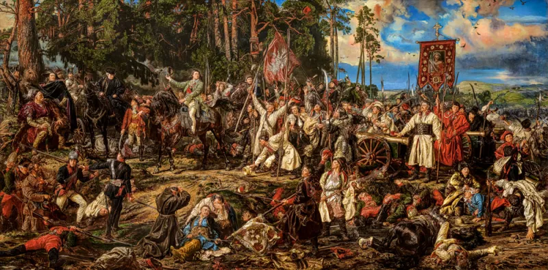 Art Collection - Kosciuszko at Raclawice, Jan Matejko