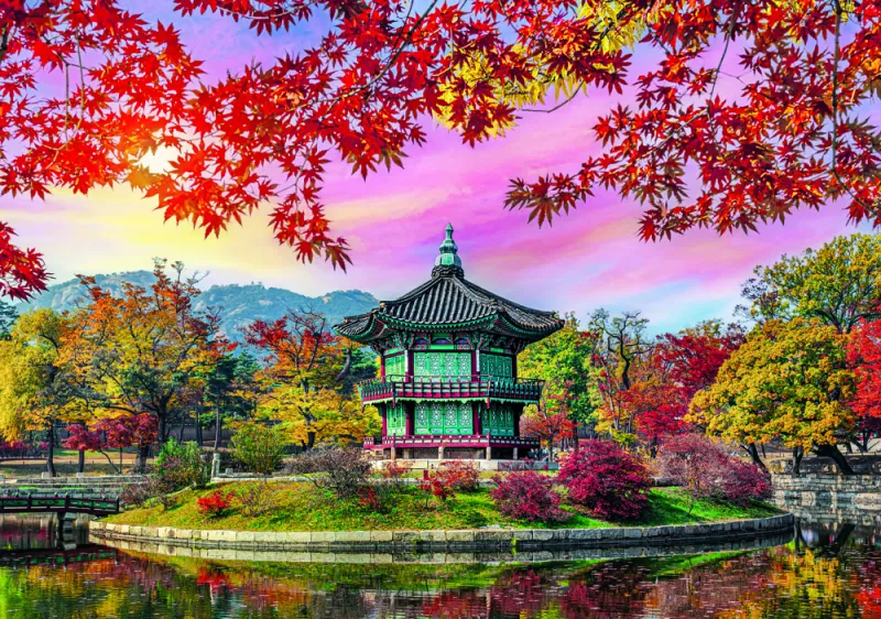 Palais de Gyeongbokgung, Séoul, Corée du Sud