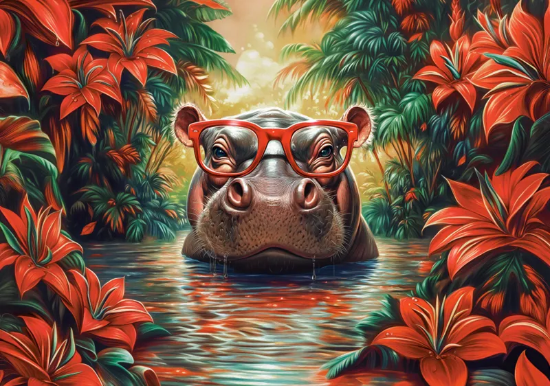 Hippopotame Relax