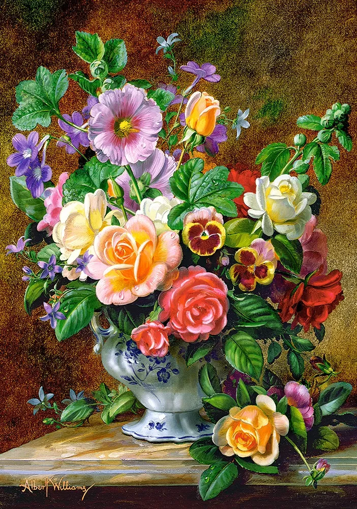 Fleurs dans un Vase