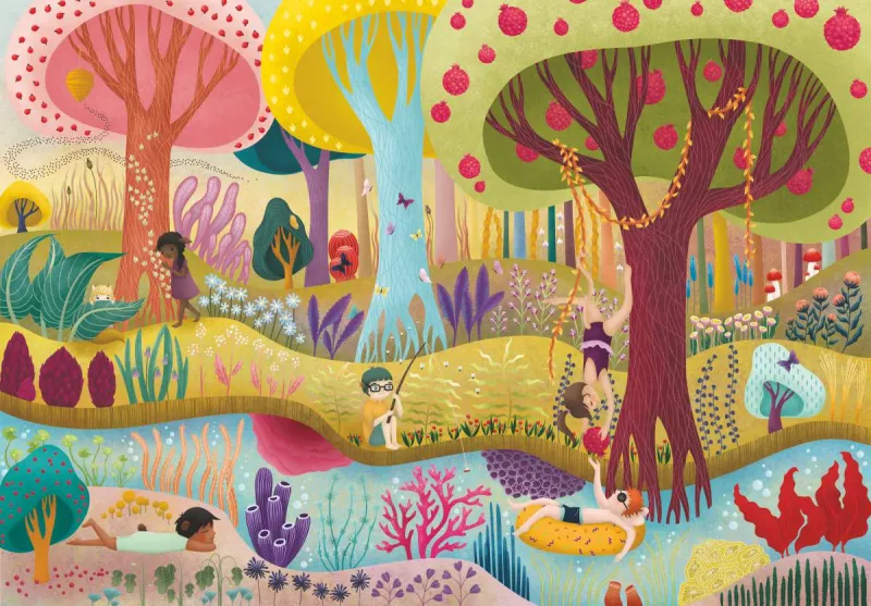 Forêt Magique en Été