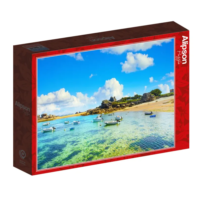 Plage Trégastel, Bretagne