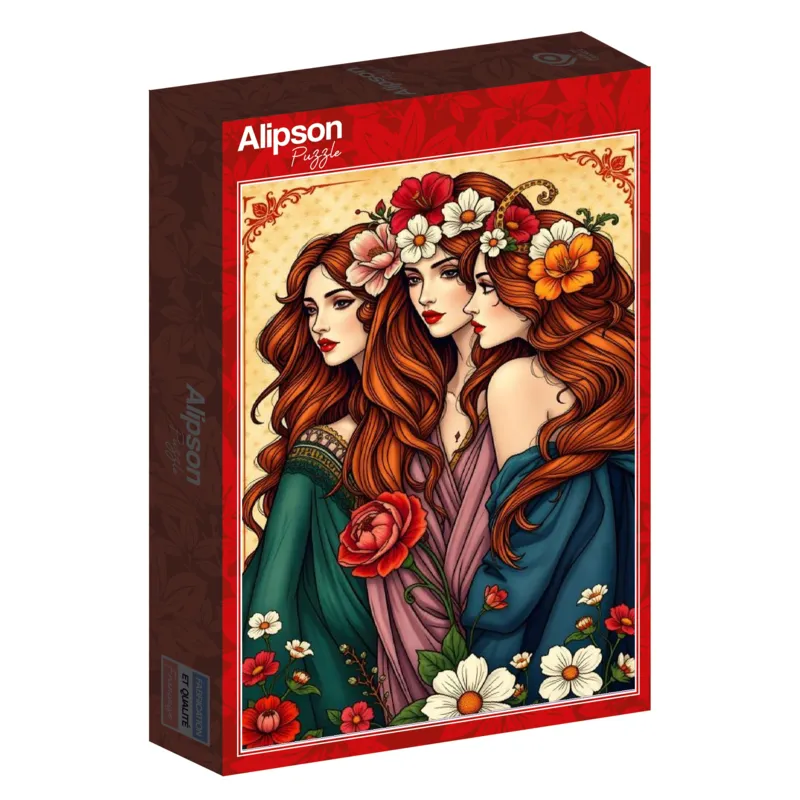 Les Trois Muses aux Fleurs