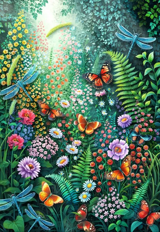 Les Papillons du Jardin