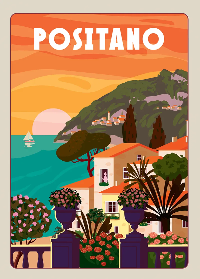 Positano Poster