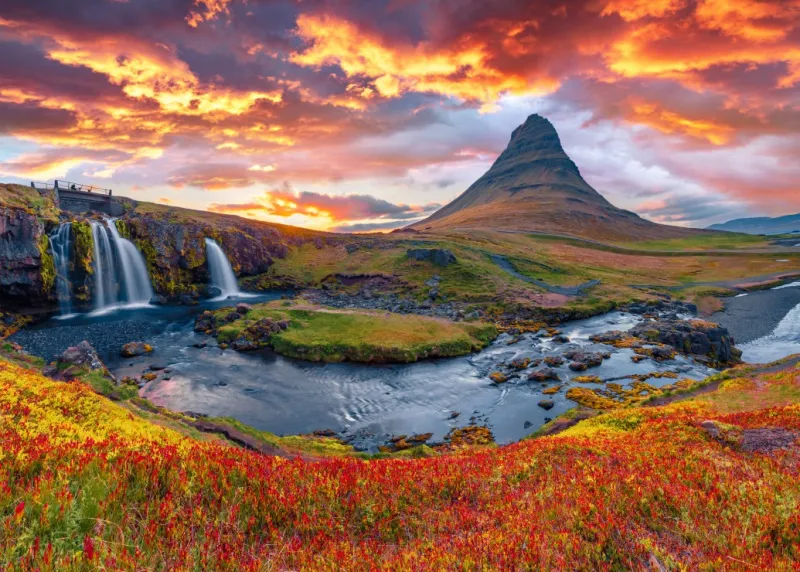 Cascade de Kirkjufellsfoss - Islande