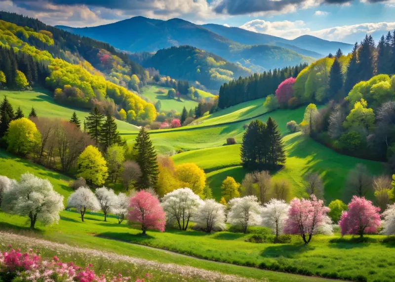 Promenade au Printemps