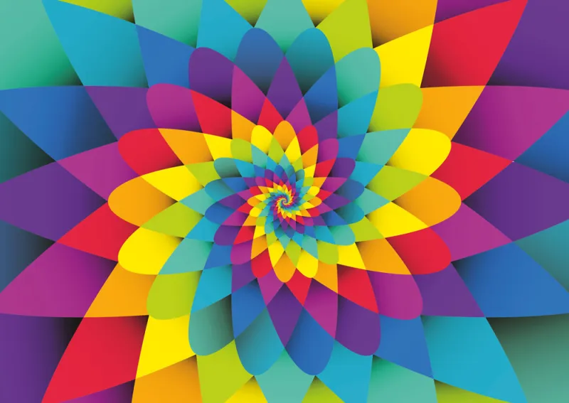 Rainbow Spiral