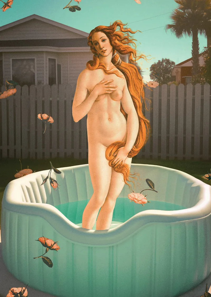 Puzzle Mini 99 pièces - Kiddiz Pool Venus