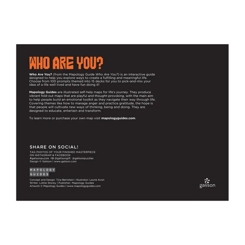 Qui Es-Tu? Puzzle de 1000 Pièces