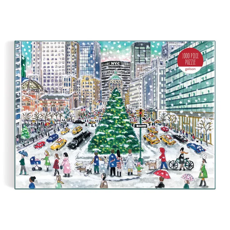 Chutes de Neige sur Park Avenue - Puzzle 1000 Pièces