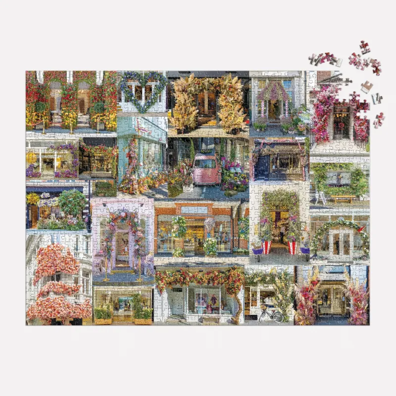 Londres en Fleurs - Puzzle 1000 Pièces