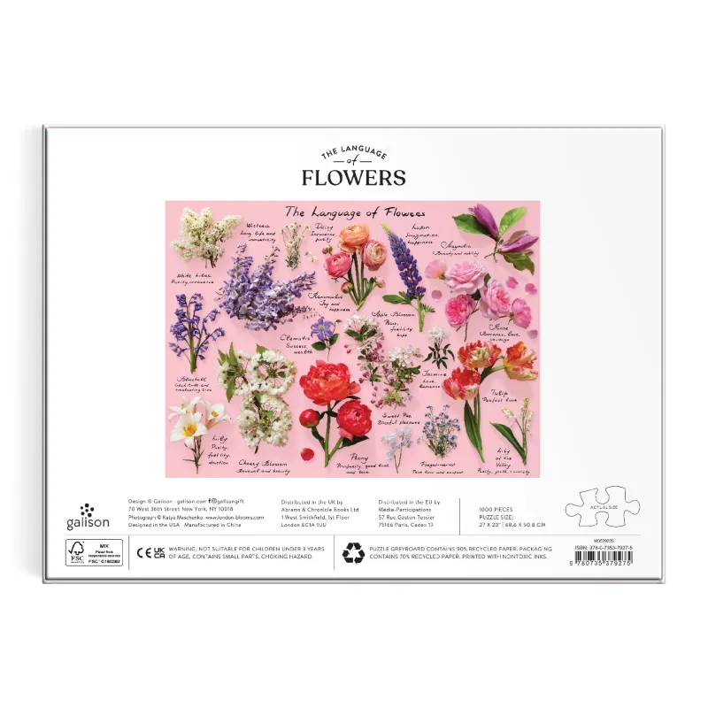 Langage des Fleurs - Puzzle 1000 pièces