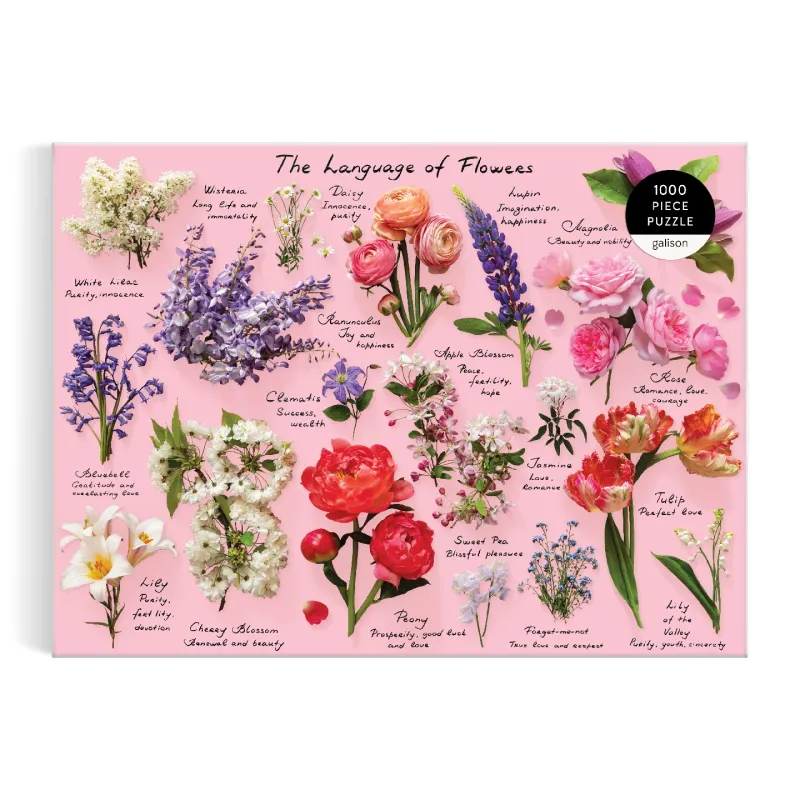 Langage des Fleurs - Puzzle 1000 pièces