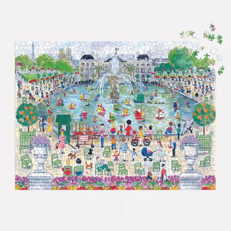 Michael Storrings - Le Printemps à Paris - Puzzle de 1000 Pièces