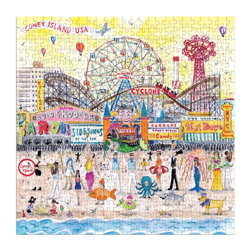 L'Été au Parc d'Attractions - Puzzle 500 Pièces