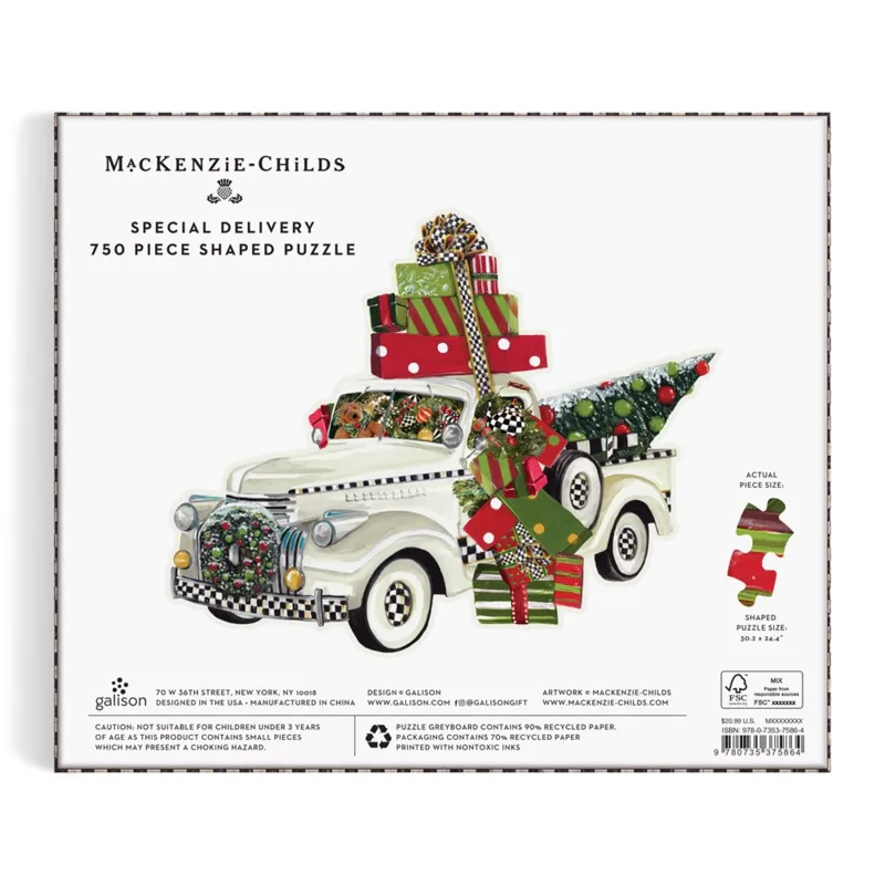 Livraison Spéciale – Puzzle en Forme de 750 Pièces