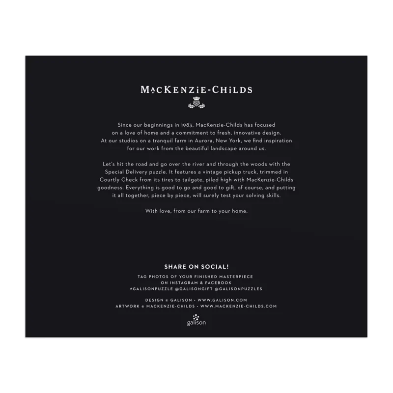 Livraison Spéciale – Puzzle en Forme de 750 Pièces