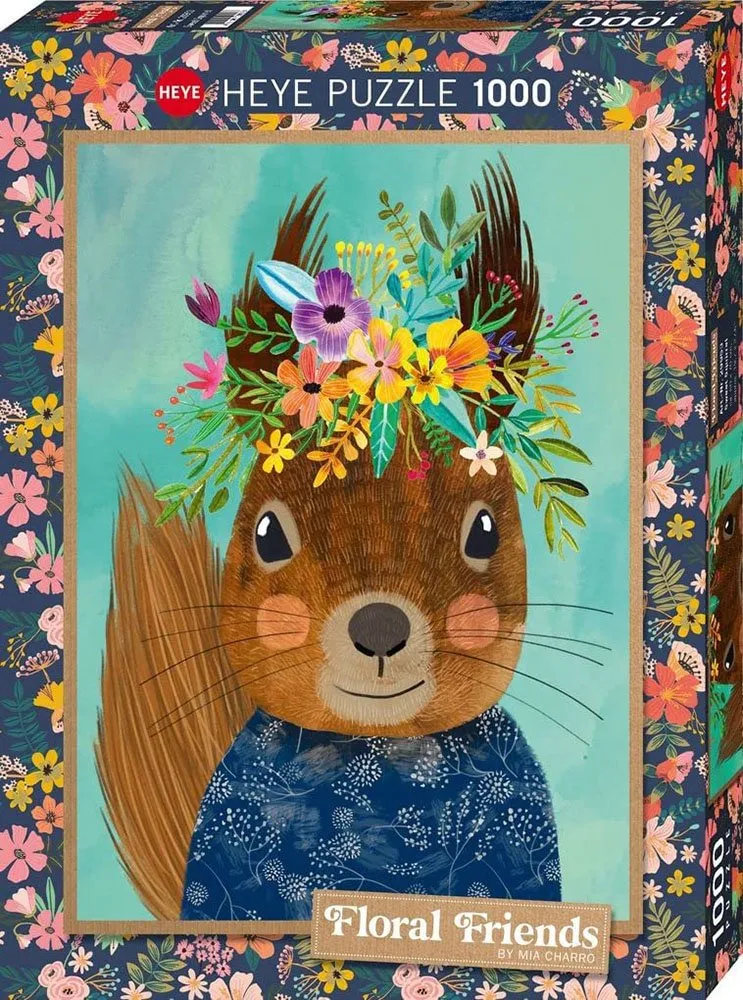 Floral Friends - Sweet Squirrel