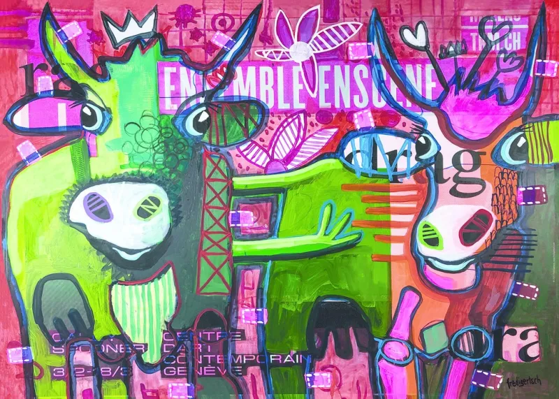 Cool Cattle - Striped Cows