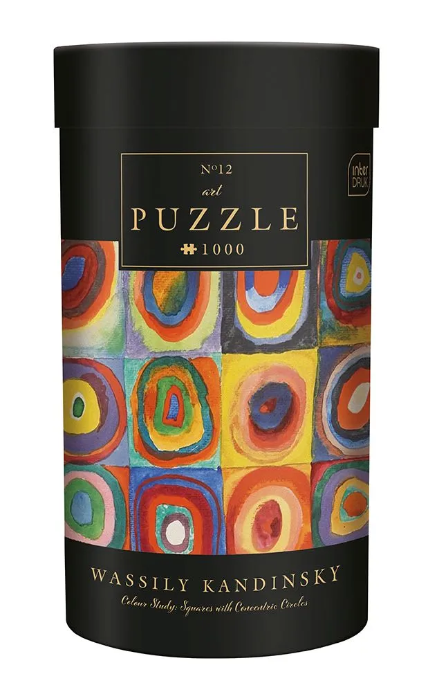 Art Collection - Kandinsky - Carrés et cercles concentriques