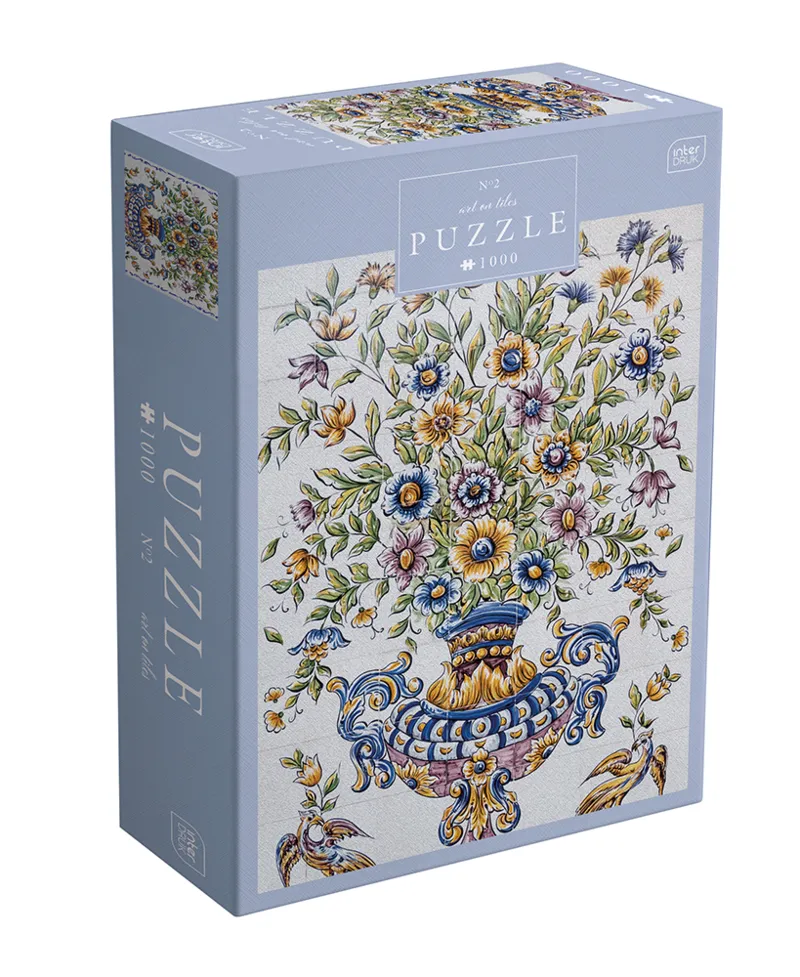 Art on Tiles - Vase Fleuri