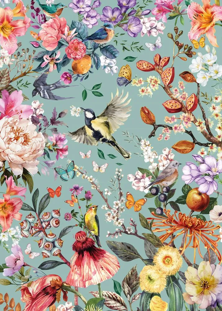 Jardin Secret - Colibris et Fleurs Sauvages