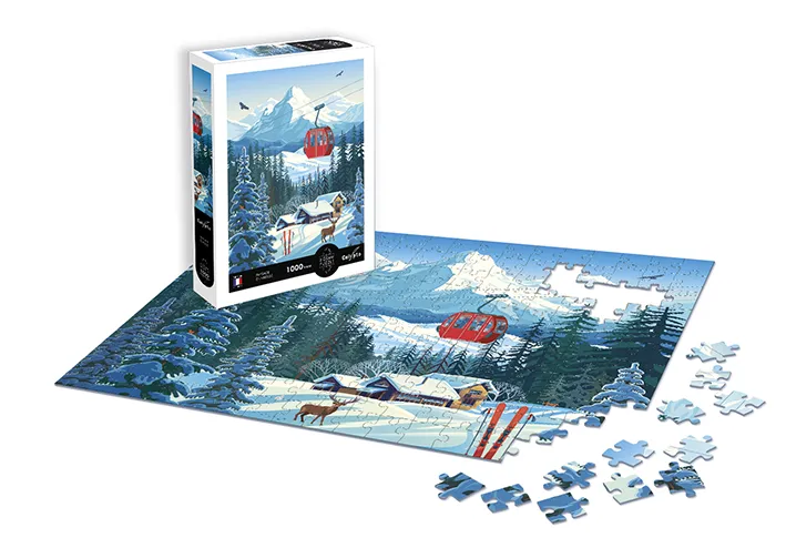 Illustration - Paysage Enneigé