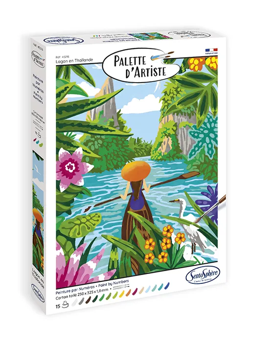 Palette D'Artiste - Lagon En Thaïlande