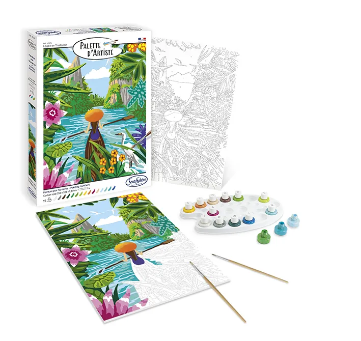 Palette D'Artiste - Lagon En Thaïlande