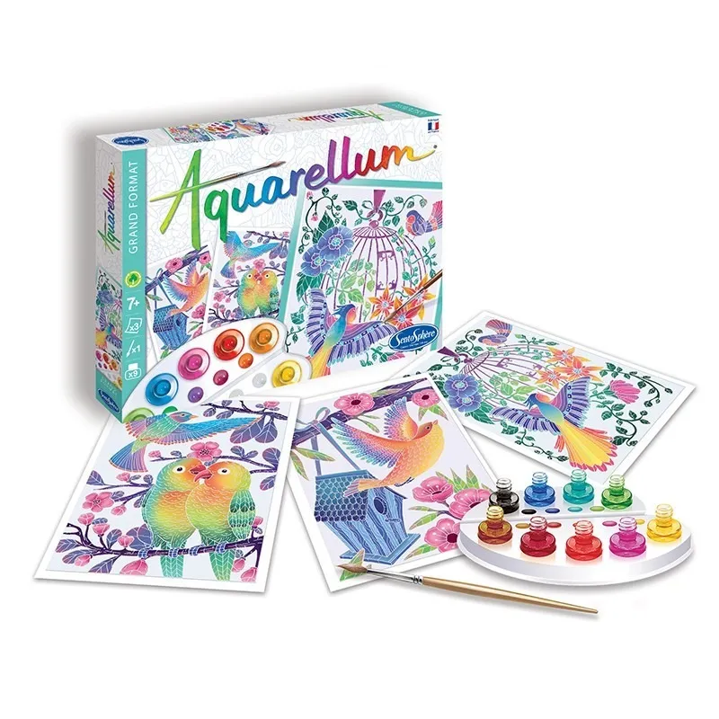 Aquarellum - Les Oiseaux S'Envolent