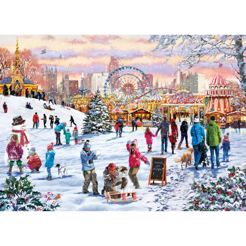 Neige à Hyde Park