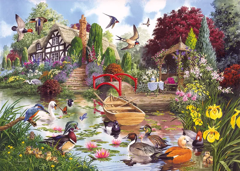 4 Puzzles - John Francis : Flore et Faune