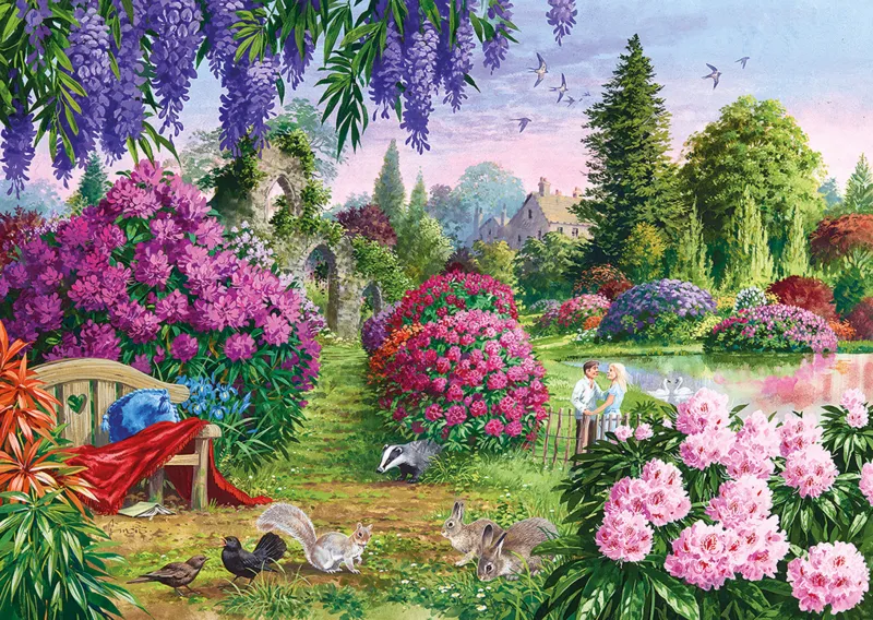 4 Puzzles - John Francis : Flore et Faune