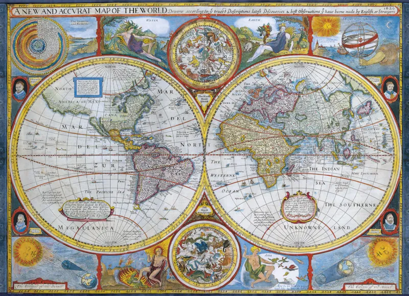 Carte du monde antique