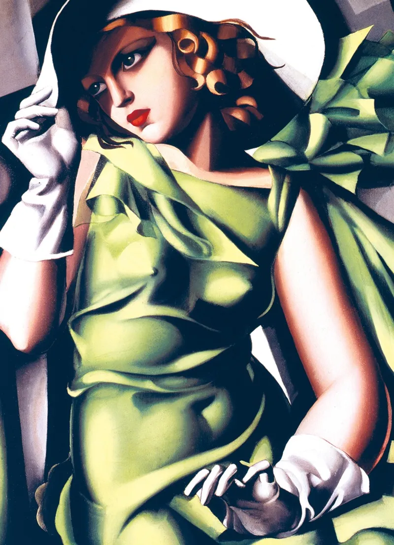 Tamara De Lempicka : Jeune Fille en Vert
