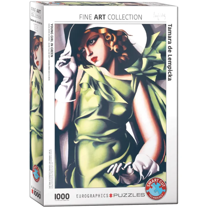 Tamara De Lempicka : Jeune Fille en Vert
