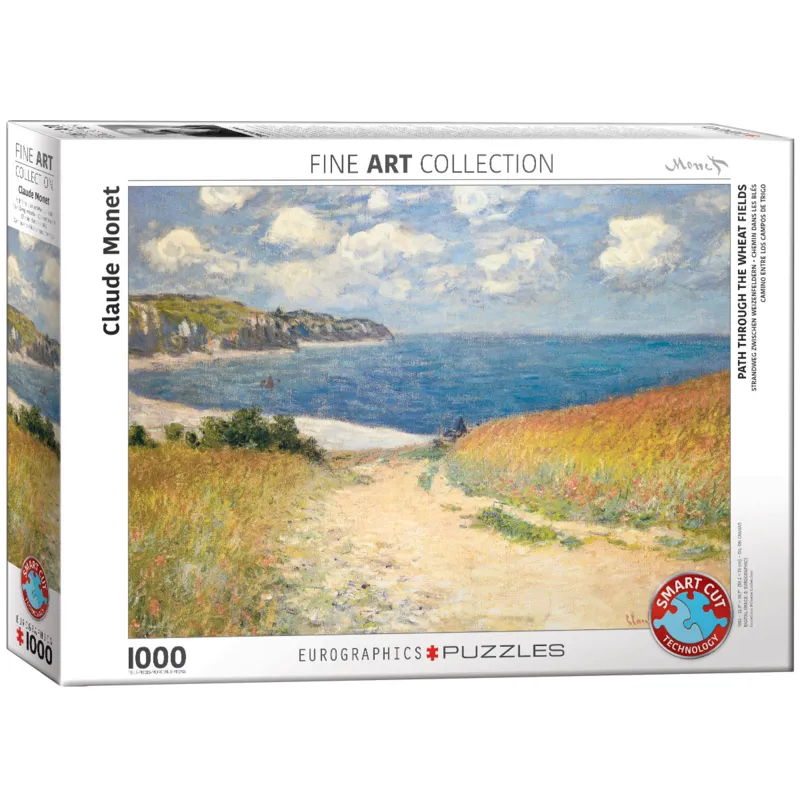 Claude Monet - Chemin dans les Bles a Pourville