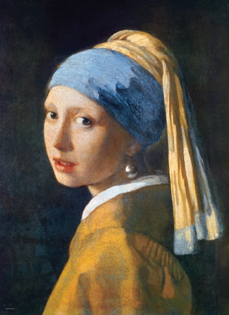 Vermeer Johannes : La Jeune Fille à la Perle, 1665