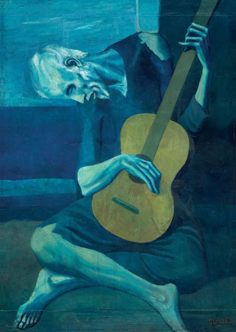 Pablo Picasso - Le Vieux Guitariste