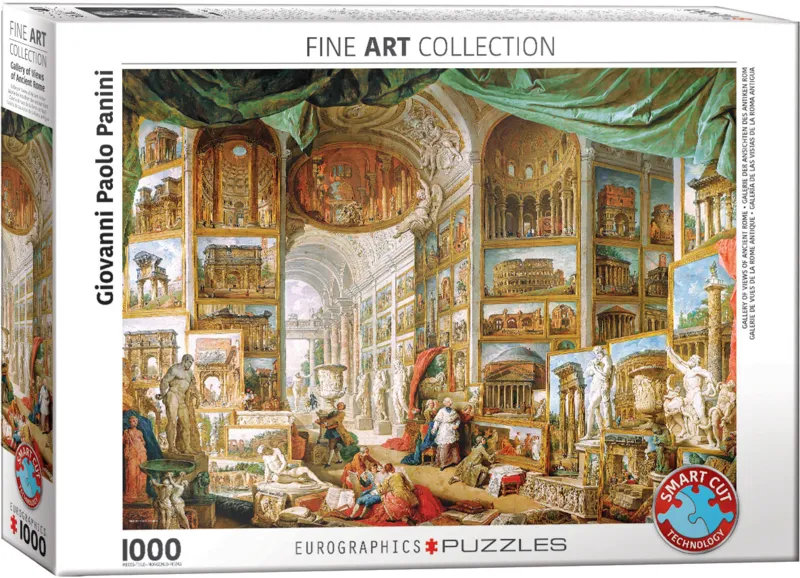 Galerie du Rome antique by Paolo Pannini