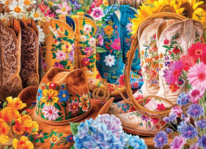 Cowgirl Boots by Lars Stewart