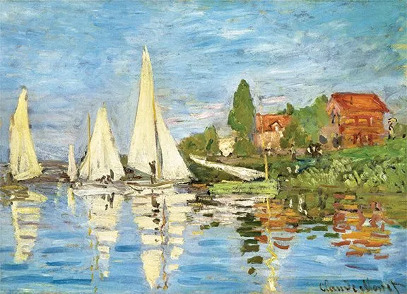 Claude Monet - Régates Argenteuil