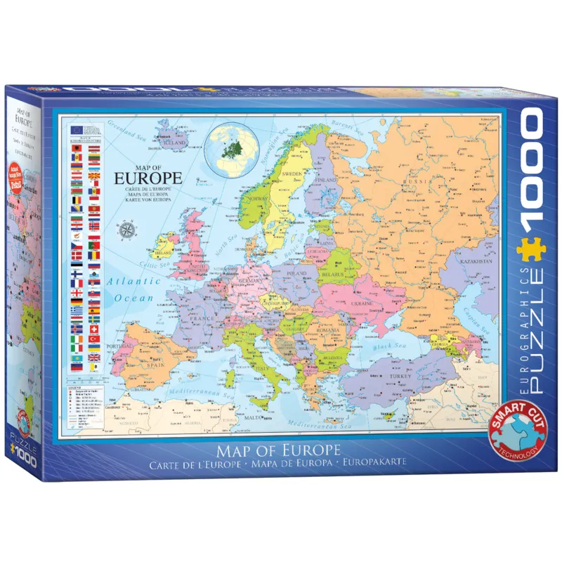 Carte d'Europe
