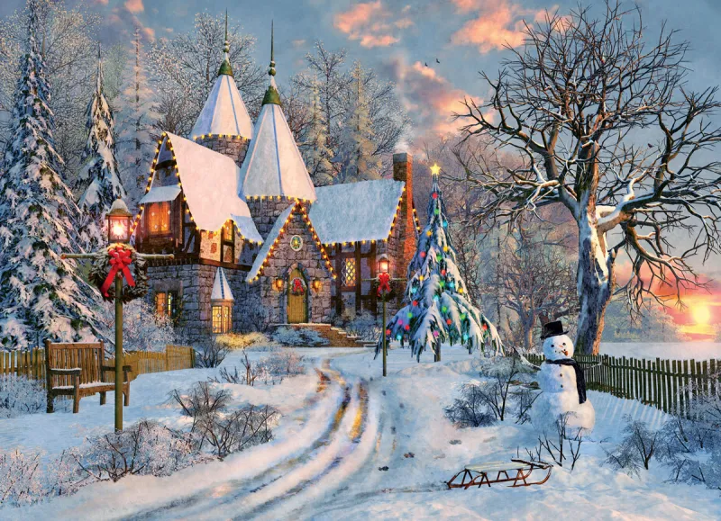 Dominic Davison : Christmas Cottage