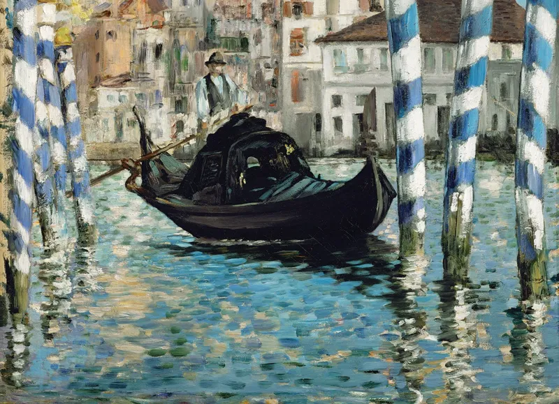 Edouard Manet - Le Grand Canal, Venise