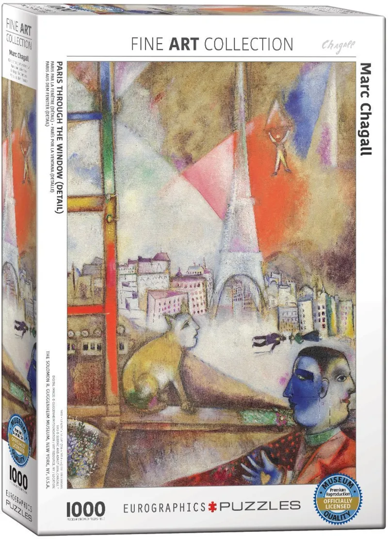 Marc Chagall - Paris par la Fenêtre (détail)