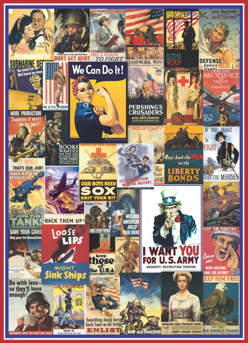 World War I & II Vintage Posters