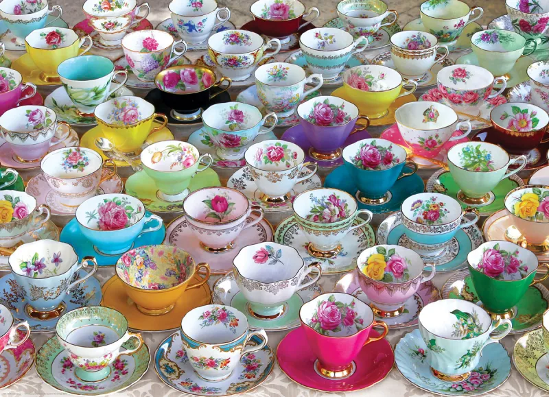 Collection de Tasses à Thé