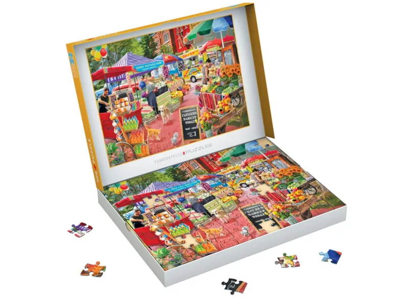 Connecting Pieces - A day at the Farmers Market